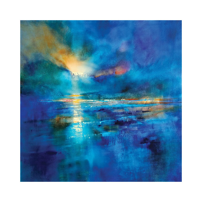 Iceland by Annette Schmucker - Wrapped Canvas Painting, 30.48 cm H x 30.48 cm W