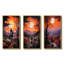 «Western Cowboy Rugged», 3 pièces sur toile-2106871926-2106871927
