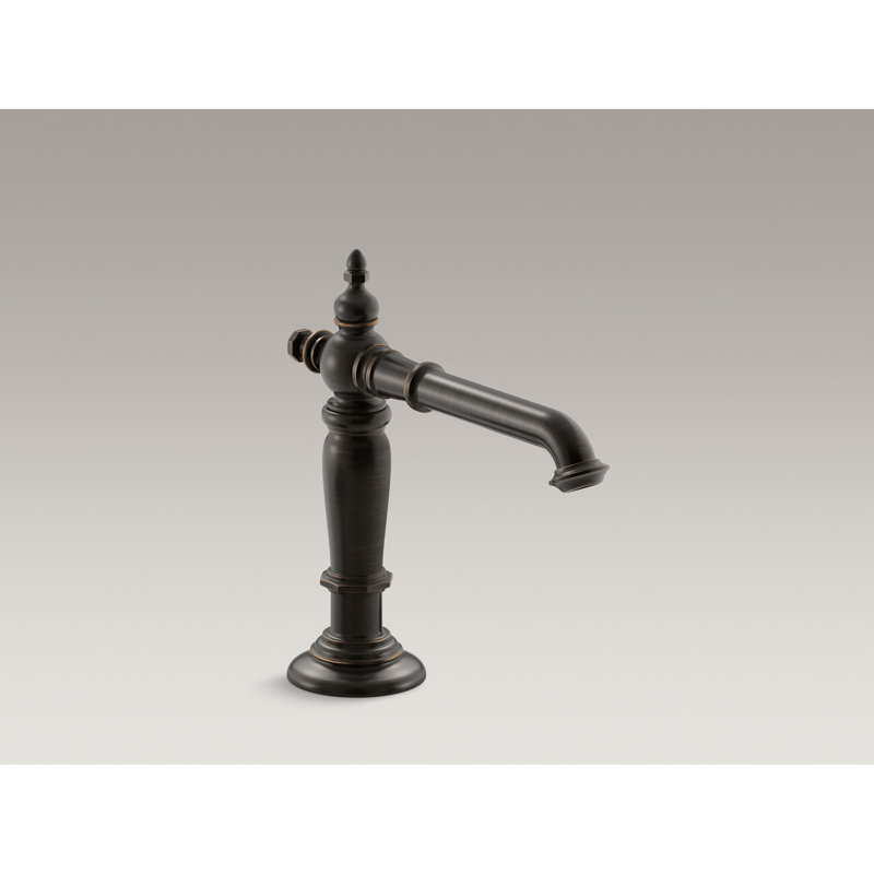 Artifacts® Widespread Bathroom Faucet with Drain Assembly, Oil Rubbed Bronze