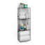 Rangement triple avec paniers muraux Dickens