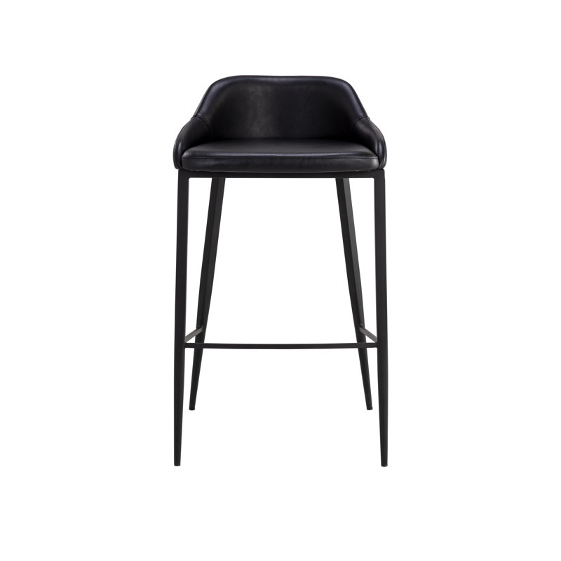 Astra Barstool, Black, Bar Stool (29.75" Seat Height)
