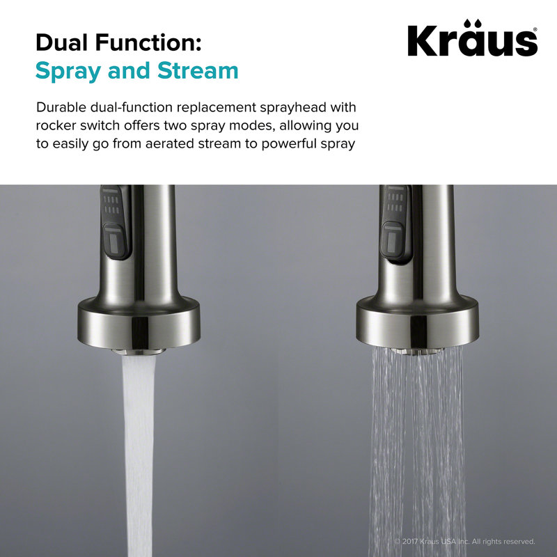 Side Sprayer, Stainless Steel