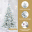 Artificial Hinged Christmas Tree with 300 LEDs-880321641-880321643