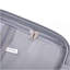 14 "/ 20" / 24 "/ 28" 4 pièces / ensemble dans une valise à roulettes en PP, une valise de transport, une tringle en fer, une serrure à mot de passe à combinaison, un étui à cosmétiques de 14 po (gris clair)