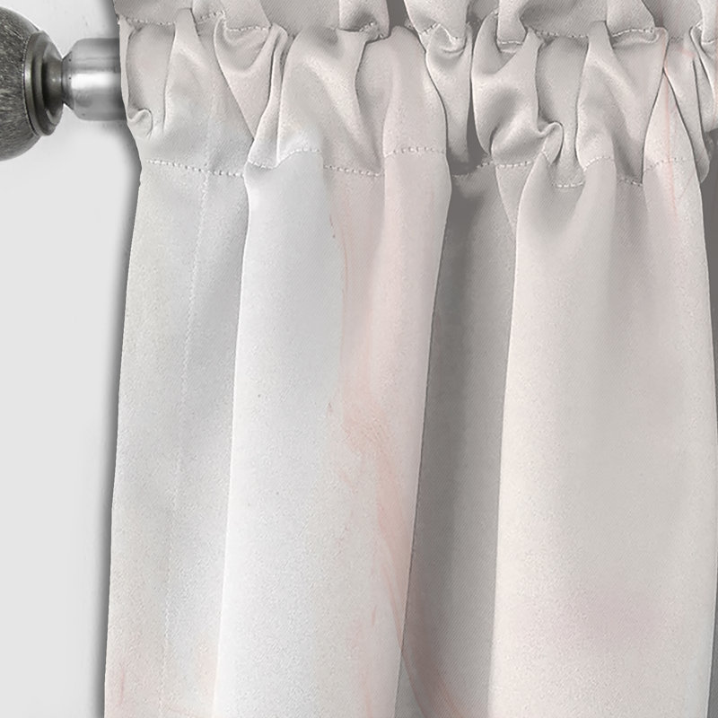 Huddleson - Abstract Blackout Curtain - 1 Panel, 52" W x 108" L