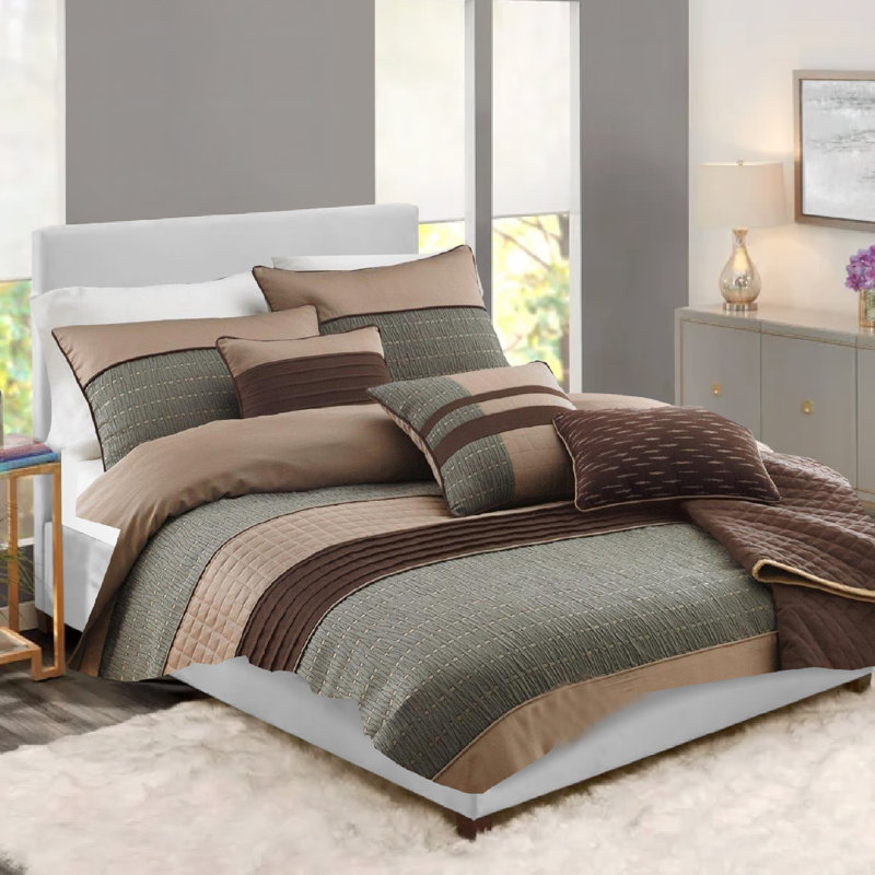  Comforter Set, King Comforter + 6 Additional Pieces
