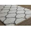 Tapis gris anthracite ivoire Feather-1945389964