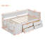 Lit de jour simple avec tiroirs et tablettes, blanc-951592401-951592414
