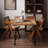 Modern and simple rectangular desk