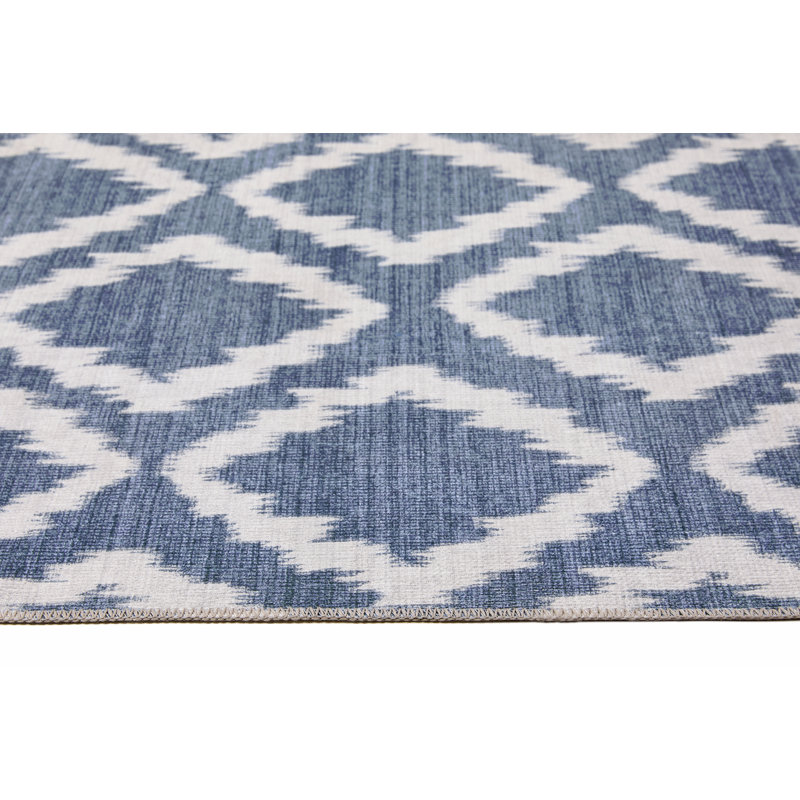Ascutney Geometric Chenille Area Rug, Runner 67 x 200cm