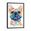 Fawn French Bulldog - Frenchie by Lisa Whitehouse - Print on Canvas-63929945-63929941