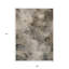 Tapis intérieur lavable abstrait beige / brun 9 'x 12' taupe 9 'x 12'