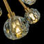 Lustre sphérique spoutnik 18 lumières Burness