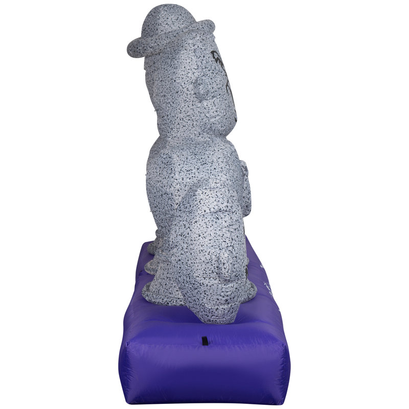 Musical Lightshow Haunted Mansion Scene Inflatable