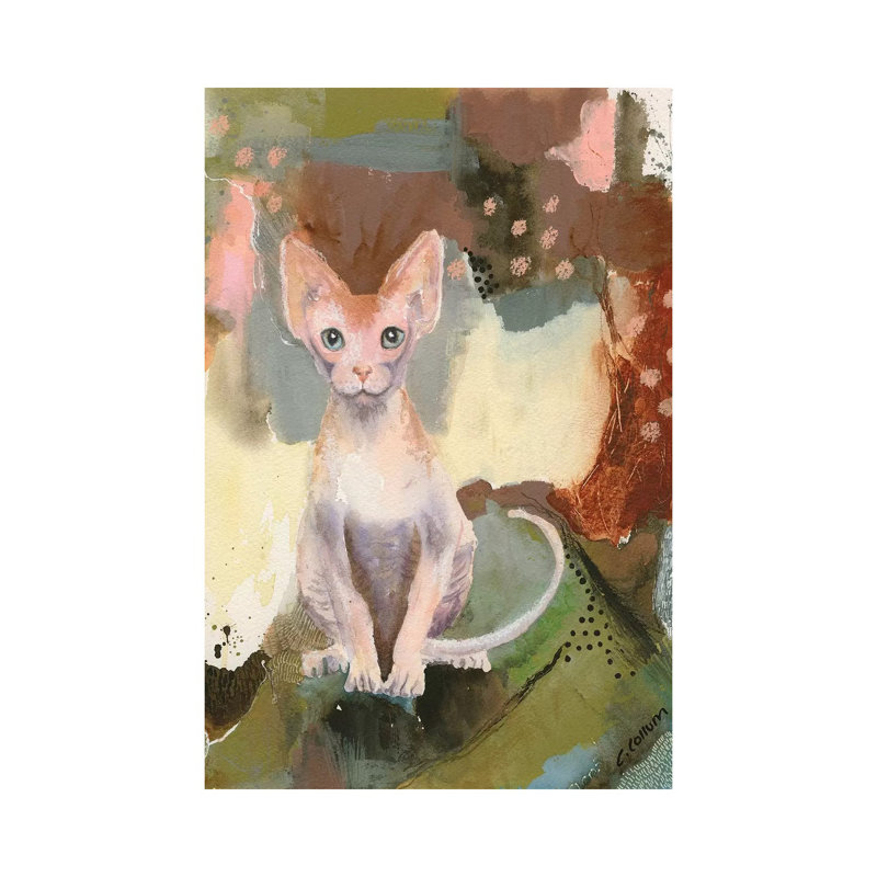 Sphynx de forêt, H 12 po x l 8 po x P 0,75 po