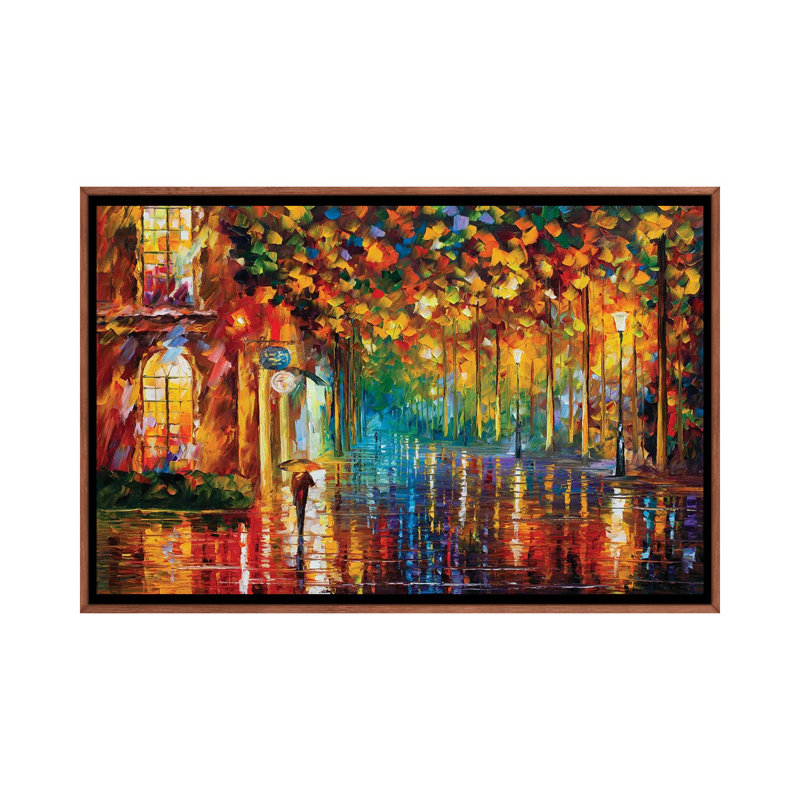«Late Stroll Miami», reproduction d'art sur toile encadrée, H 8 po x l 12 po, Toile tendue, Ne s’applique pas