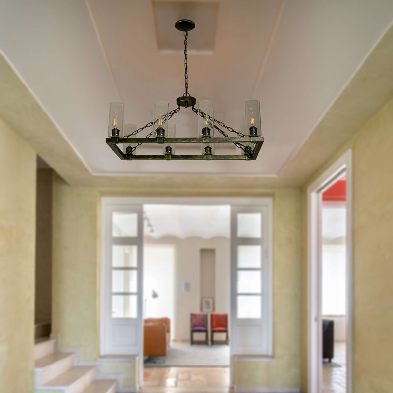 Devonte 8 - Light Shaded Chandelier