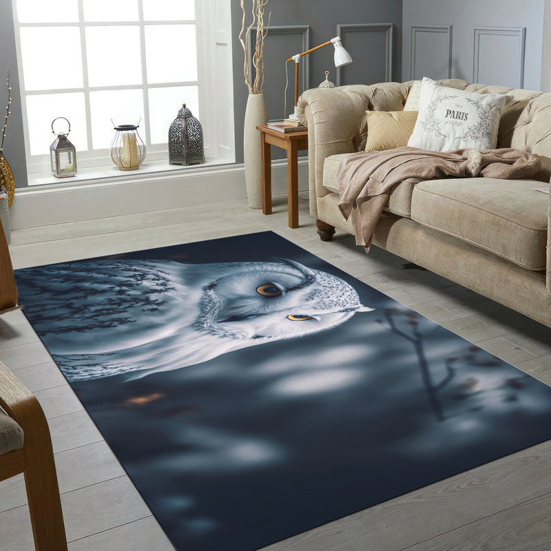 Tapis non tissé à motif floral avec motif multicolore vibrant pour une utilisation intérieure et extérieure