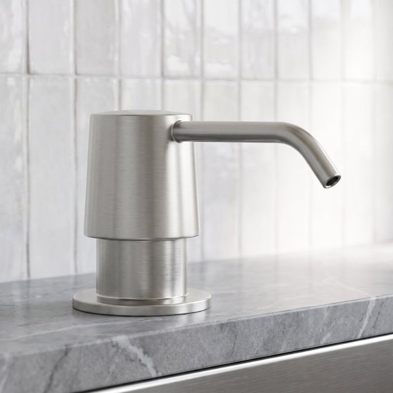 12 oz. Kitchen Soap Dispenser, Stainless Steel