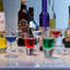 Lulu Handmade Glass Coupe and Martini Glass