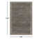 Yasmin Hand Knotted Striped Area Rug in Dark Gray/Camel/Beige