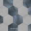 Hex industrielle de 8 1/2 po X 9-7 / 8 po Carreau en porcelaine d'aspect moderne-87777197