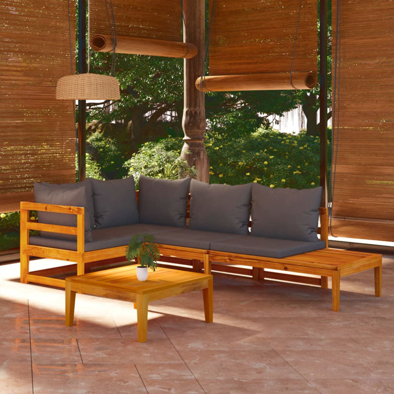 Ensemble de conversation modulaire 4 pièces