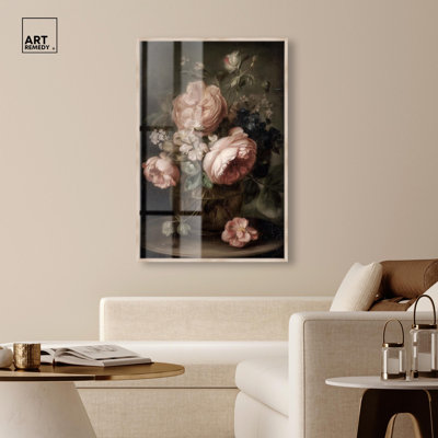 «Peony Rhapsody II Shadowbox Print» par Art Remedy