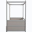 Lit plateforme 65,03 po