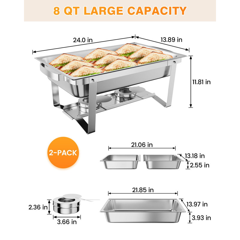 ZACOO Commercial Cooking Accessory, Two-piece set
