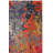Hertzler Abstract Blue/Orange Area Rug-1094199351