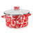 Golden Rabbit Red Swirl 6 Quarts Non-Stick Enamelware Stock Pot