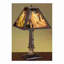 Abat-jour empire en porcelaine 8 po H