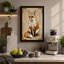 Dignified Fox Boho - Wrapped Canvas-1482749536-1482749545