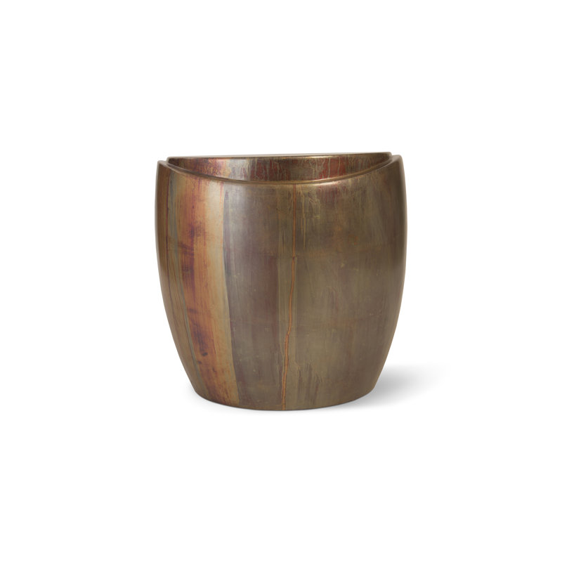 Patina Drum End Table