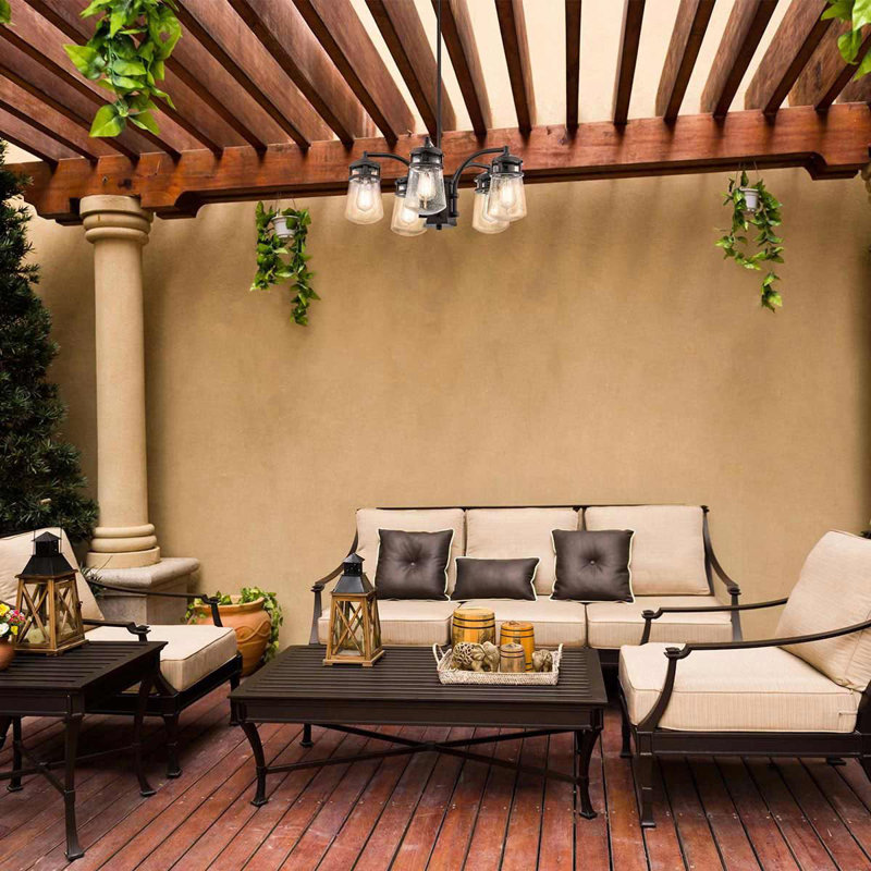 Phillipstown 5 - Light Shaded Chandelier