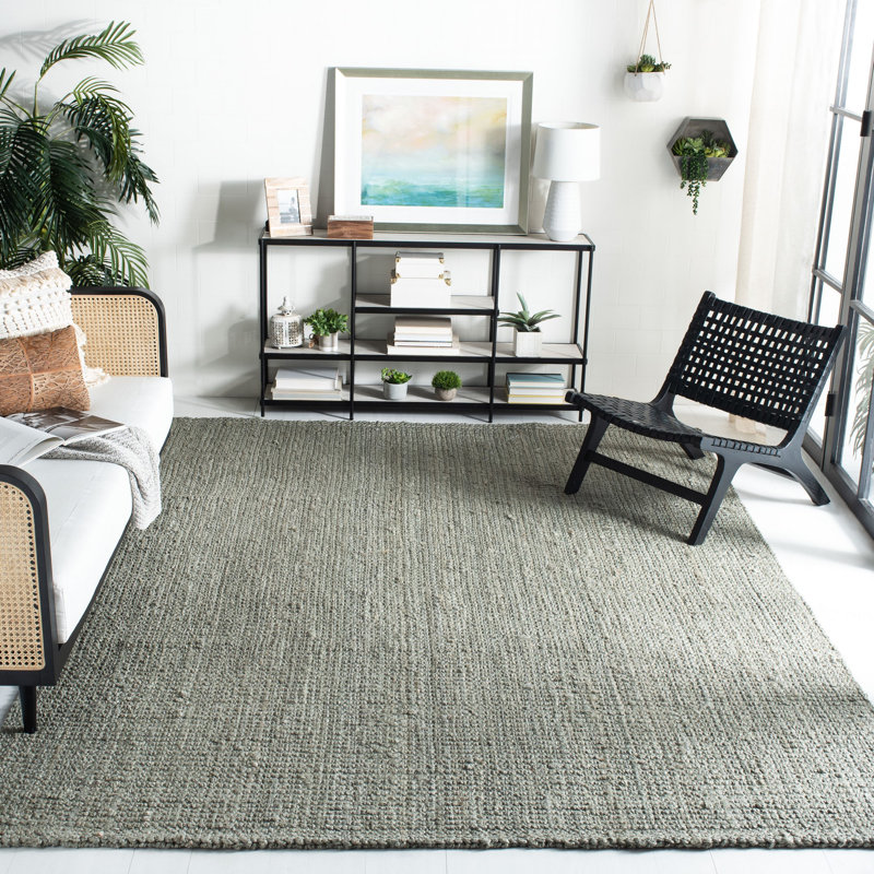 Calidia Handwoven Jute Area Rug, Rectangle 2 pi 3 po x 4 pi