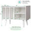 66.3cm H Media Shelves-587074183