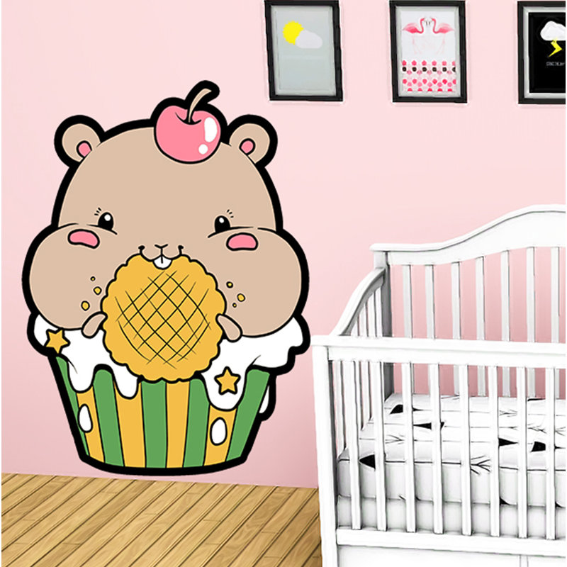 Animals Wall Decal, 55" H x 46" W