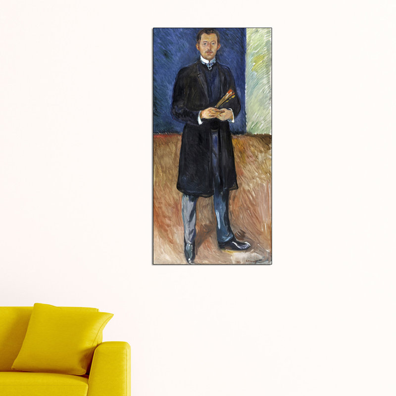 Edvard Munch - Wrapped Canvas Painting, 100cm H x 50cm W x 1.8cm D