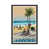 Black Floater Framed