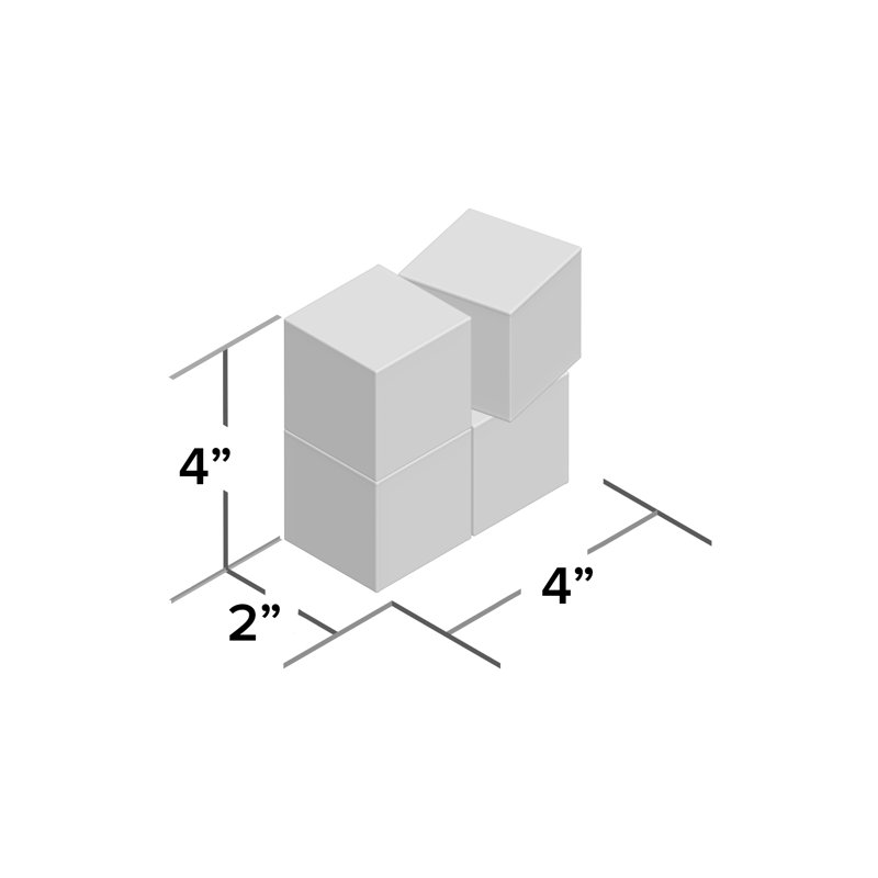Puzzleblocks 4 Piece Blocks Decorative Puzzles Set