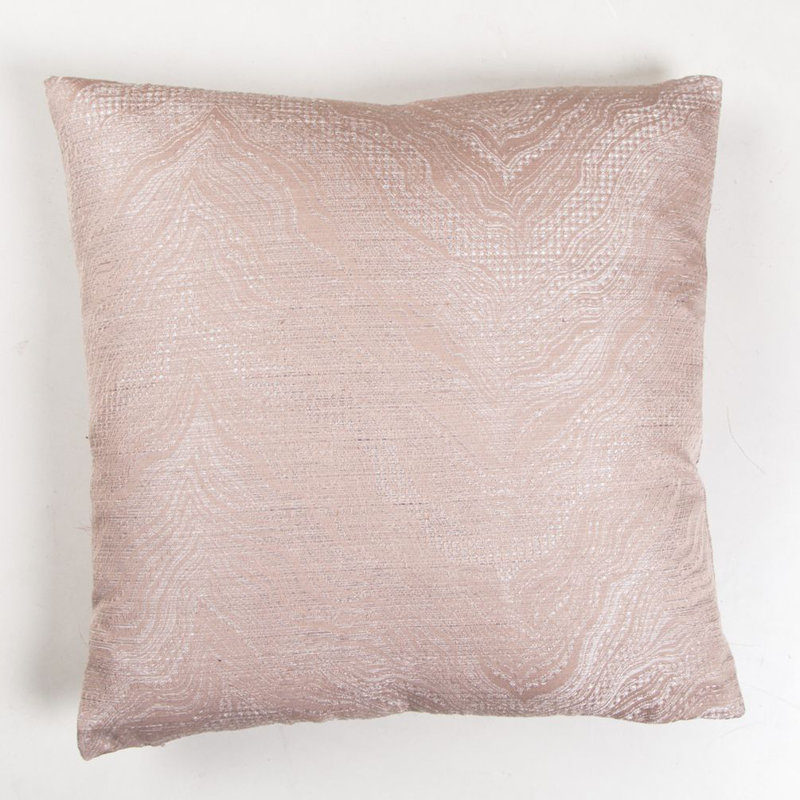 Altonette Chevron Square Cushion Cover, Blush