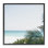 Calm Beach Palms, estampe numérique encadrée par Noah Bay