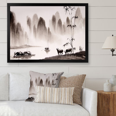 Peinture à l'encre de Chine