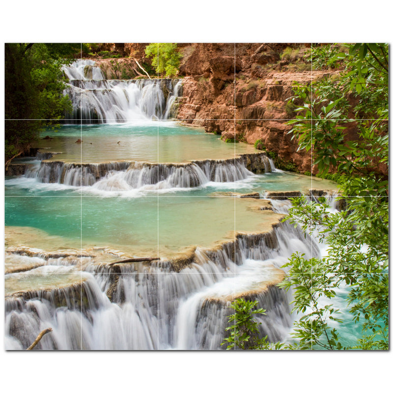 Chutes d'eau photo 12 x 12