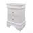 Metallic White Nightstand-529675708