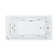 72" L x 36" W Elite Series Drop In Combination Acrylic Bathtub with Reversible Drain in White