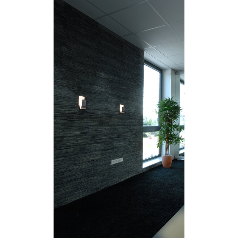 Canopus LED Flush Mounted Sconce, Silber