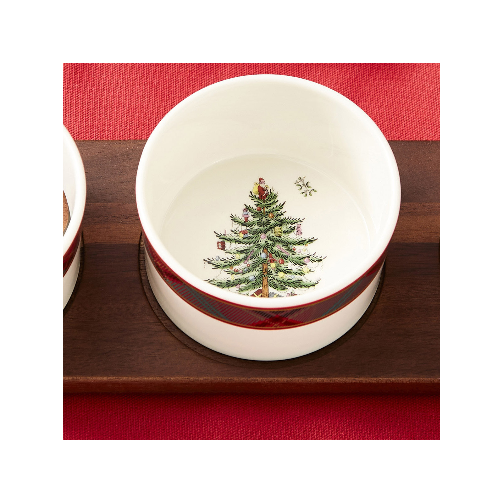 Tartan 7-Piece Condiment Set